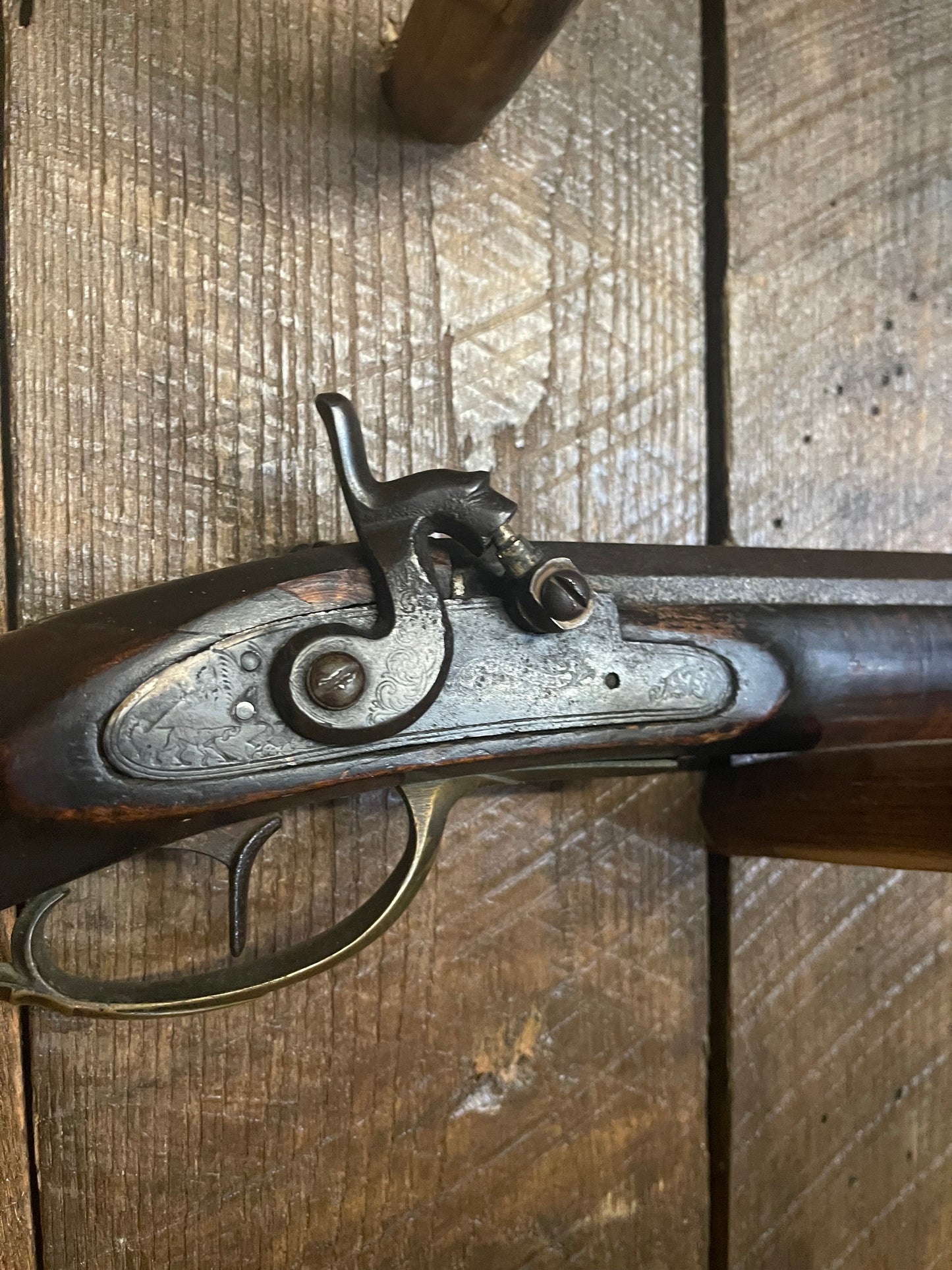 Pennsylvania Long Rifle by Jacob Ernst – Greensburg, PA – .38 Cal – c.1830–1840 – Documented & Published