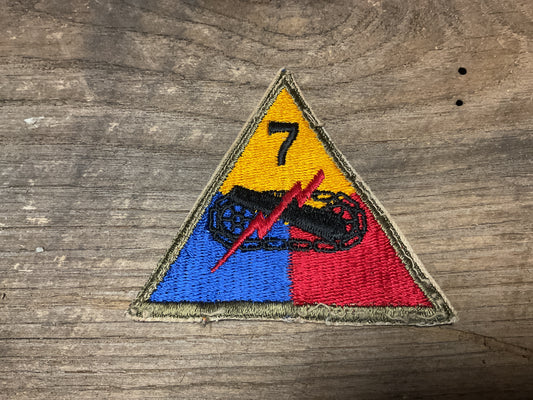 7th Armored Division Patch