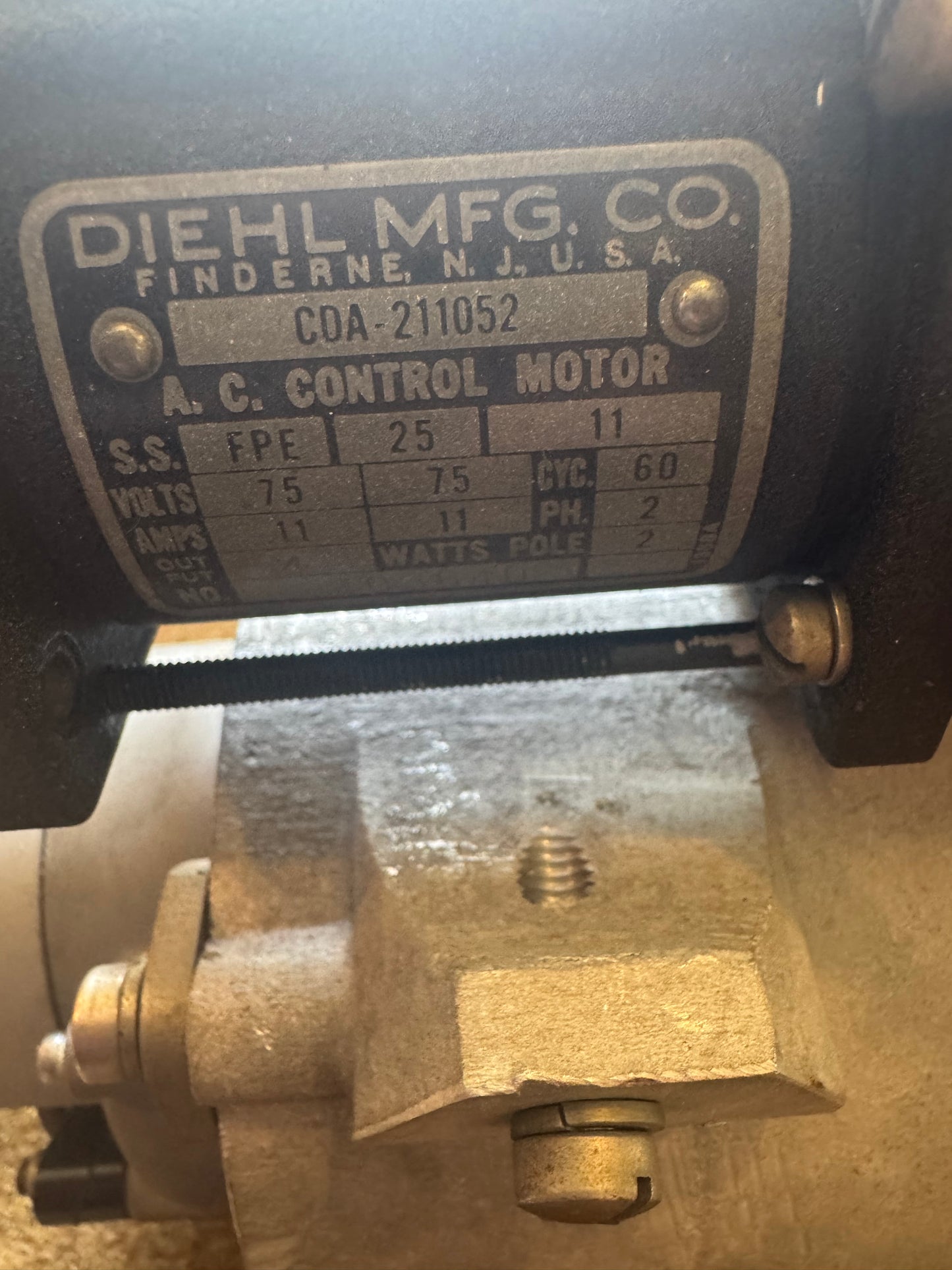 Original Military Radar CRT Display Assembly