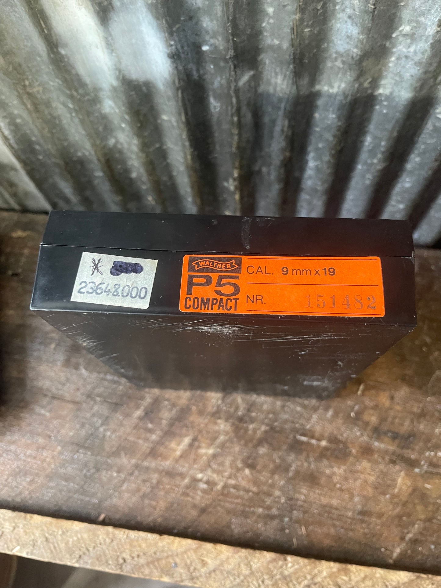 Walther P5 Compact – 9mm – Original Box – 2 Magazines – West German Classic