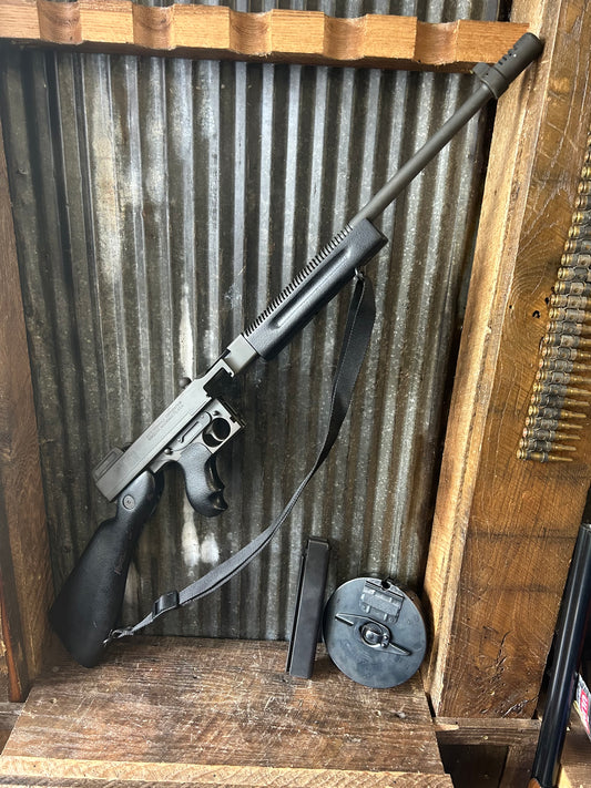 Auto-Ordnance Thompson 1927A1 Semi-Automatic Carbine .45 ACP w/ Drum & Stick Magazine