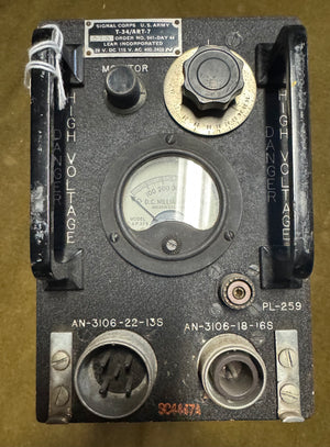 Original WWII U.S. Army Signal Corps T-34/ART-7