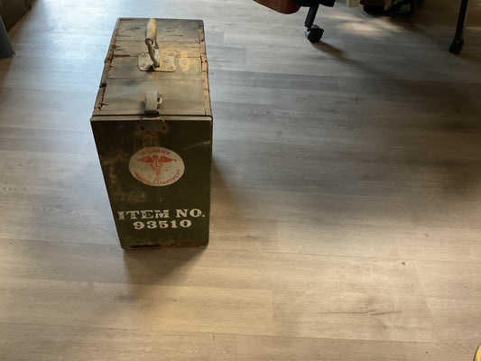 WWII Original US Army Field Anesthesiology Box