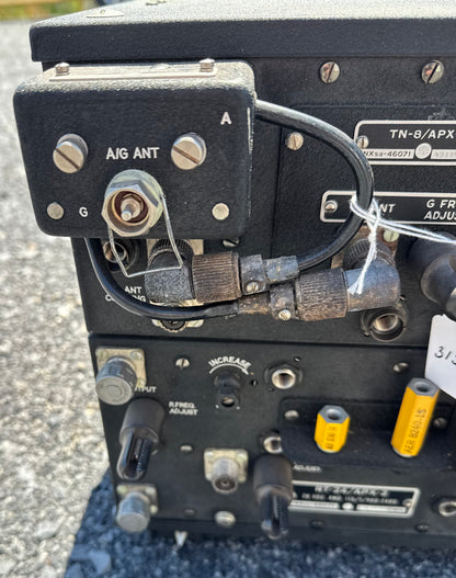 WWII U.S. Military APX-1 IFF Transponder Set – RT-24/APX-2, TN-8/APX-1 & CU-13/APX-1