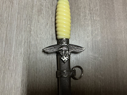 German Luftwaffe 2nd Model Dagger Replica w/Scabbard-Decorative Display Piece
