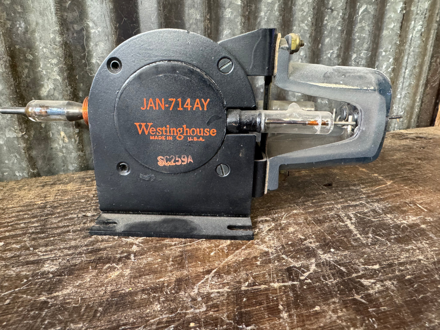 Westinghouse JAN-714AY Military Radar Magnetron – SC259A