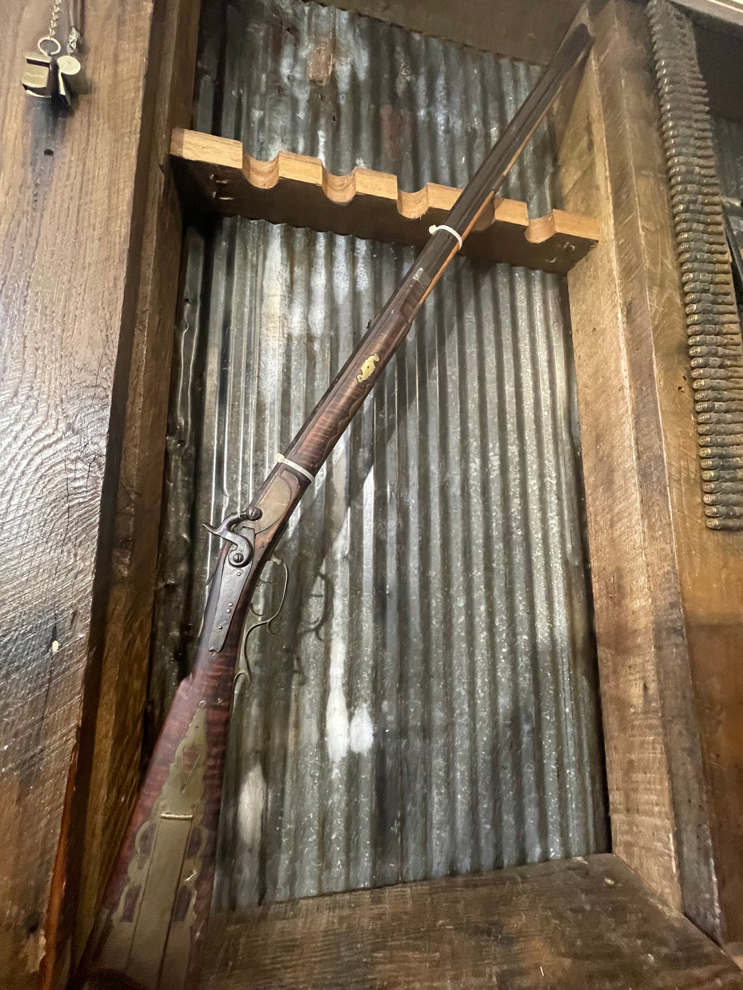 Pennsylvania Long Rifle Parts Lot – 3 Antique Muzzleloaders – Named Barrels
