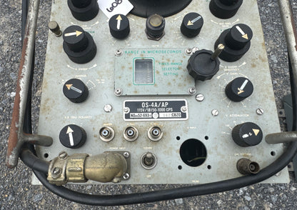 Cold War U.S. Military OS-4A/AP Radar Oscilloscope Test Set