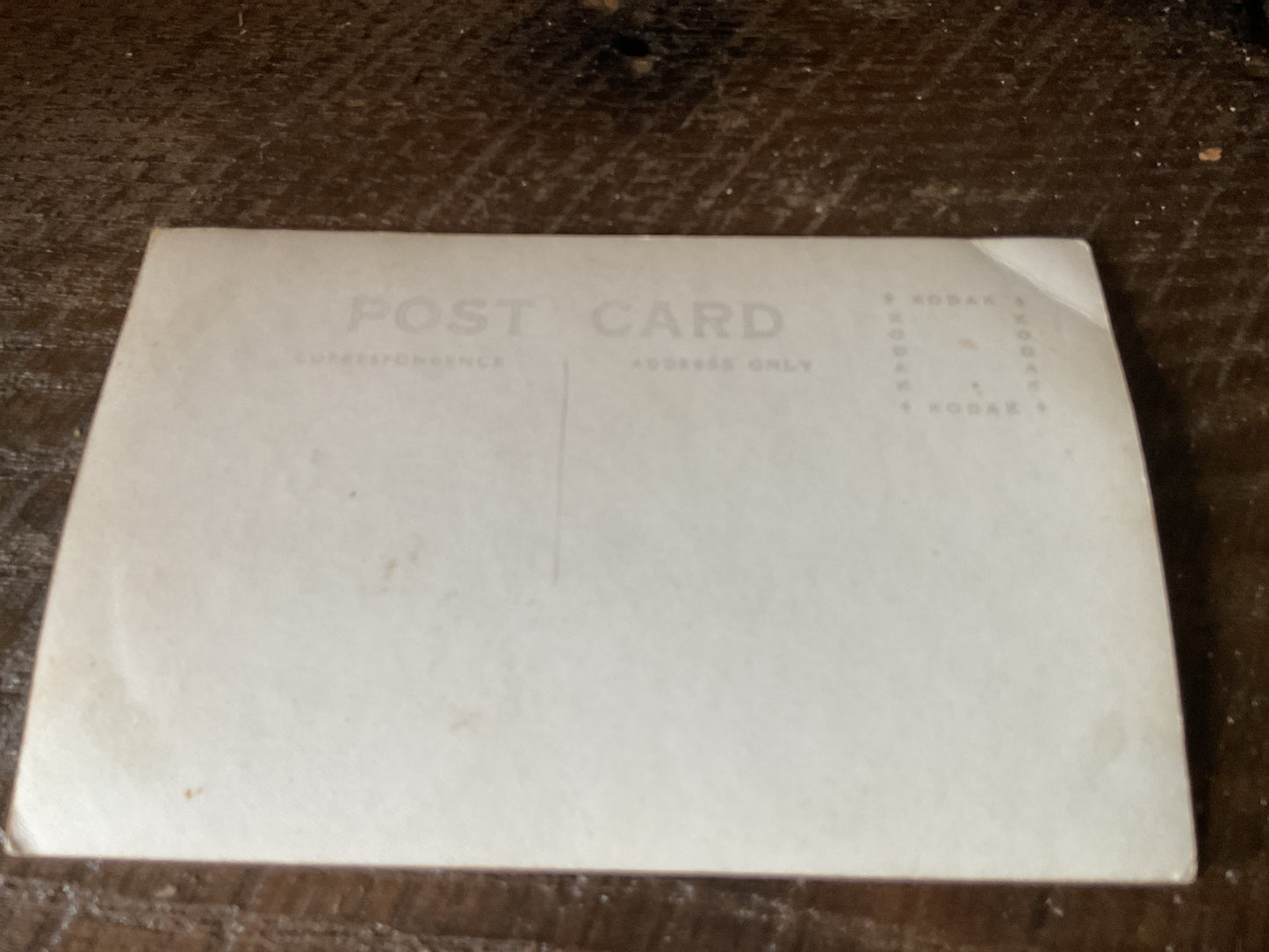 Real Photo Postcard WWI
