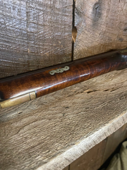 Pennsylvania Long Rifle by Jacob Ernst – Greensburg, PA – .38 Cal – c.1830–1840 – Documented & Published