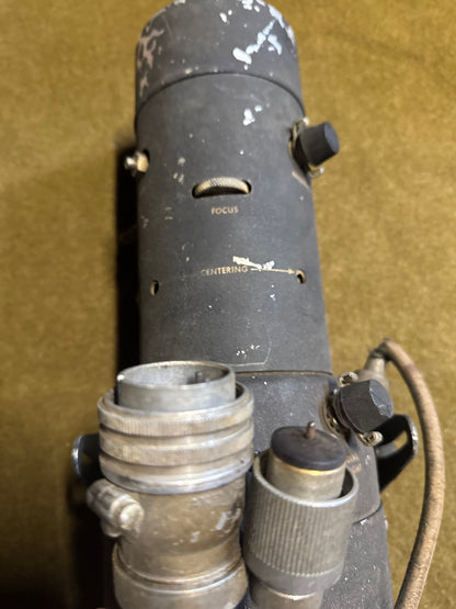 WWII U.S. Navy Radar CRT / Indicator Scope Assembly