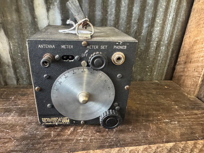 WWII Aircraft Test Indicator Unit – Calibration Graph Display (Signal Corps Equipment)