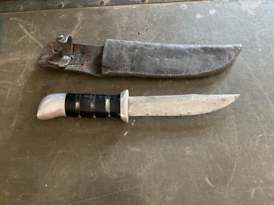 WWII Theatre Knife (black & clear handle)