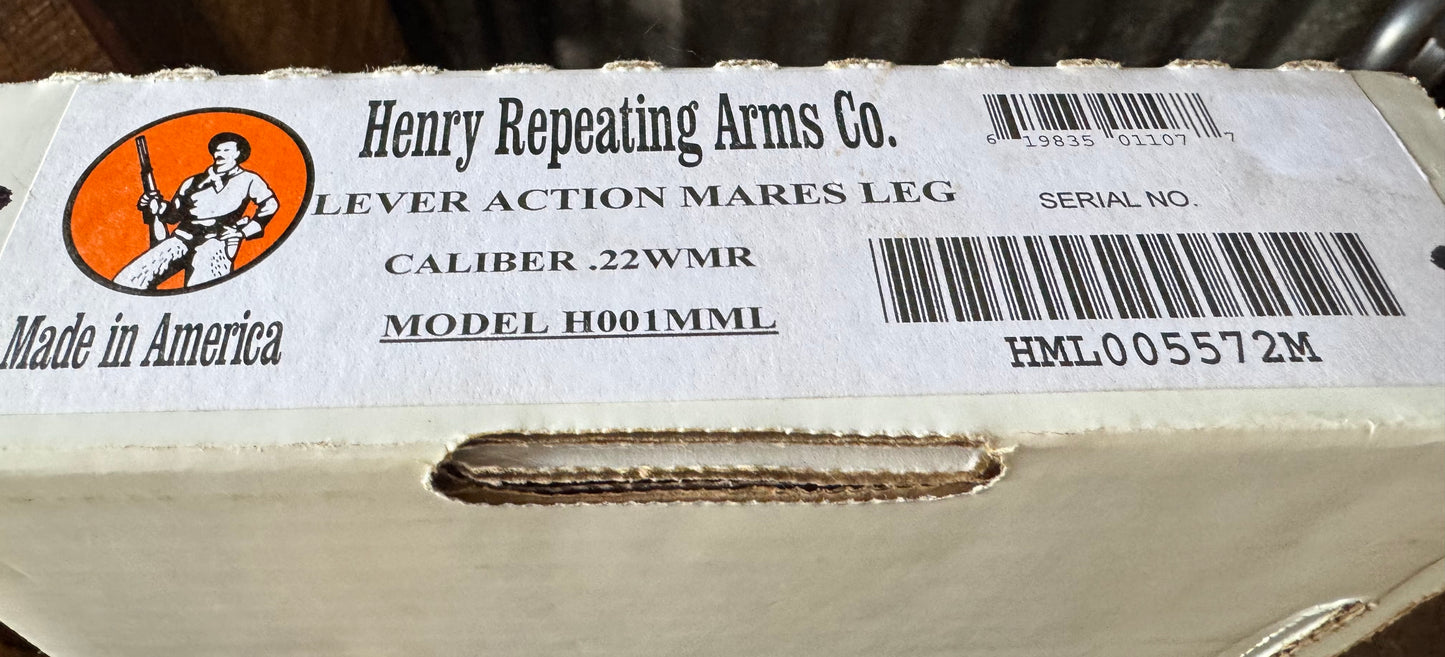 Henry Mare’s Leg .22 Magnum