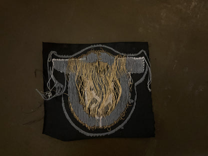 WWII German Police Cap Eagle Cloth