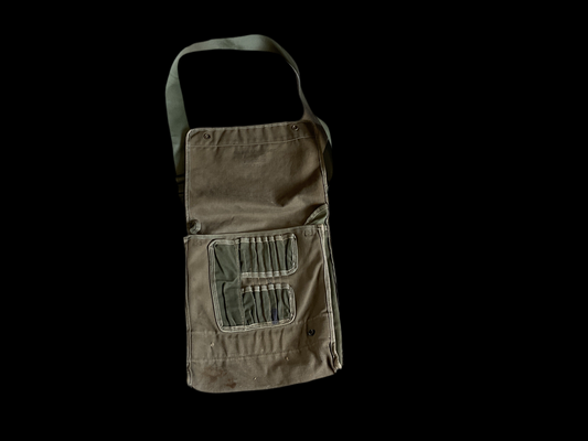 WWI US Army Canvas Map & Photograph Bag