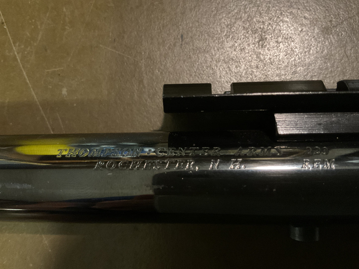 Contender .223 Blued 10” Round Barrel with Weaver 92A Base