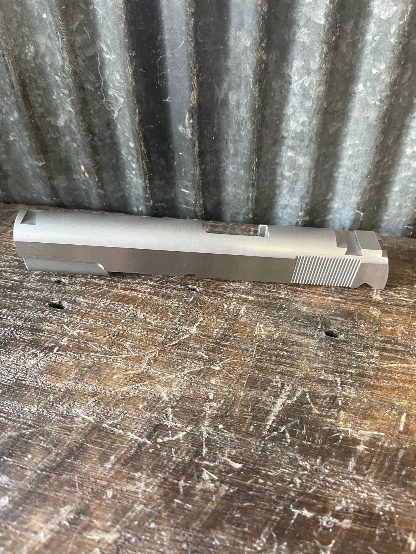 Caspian Arms 1911 Government Model Slide – 9mm / .38 Super Stainless
