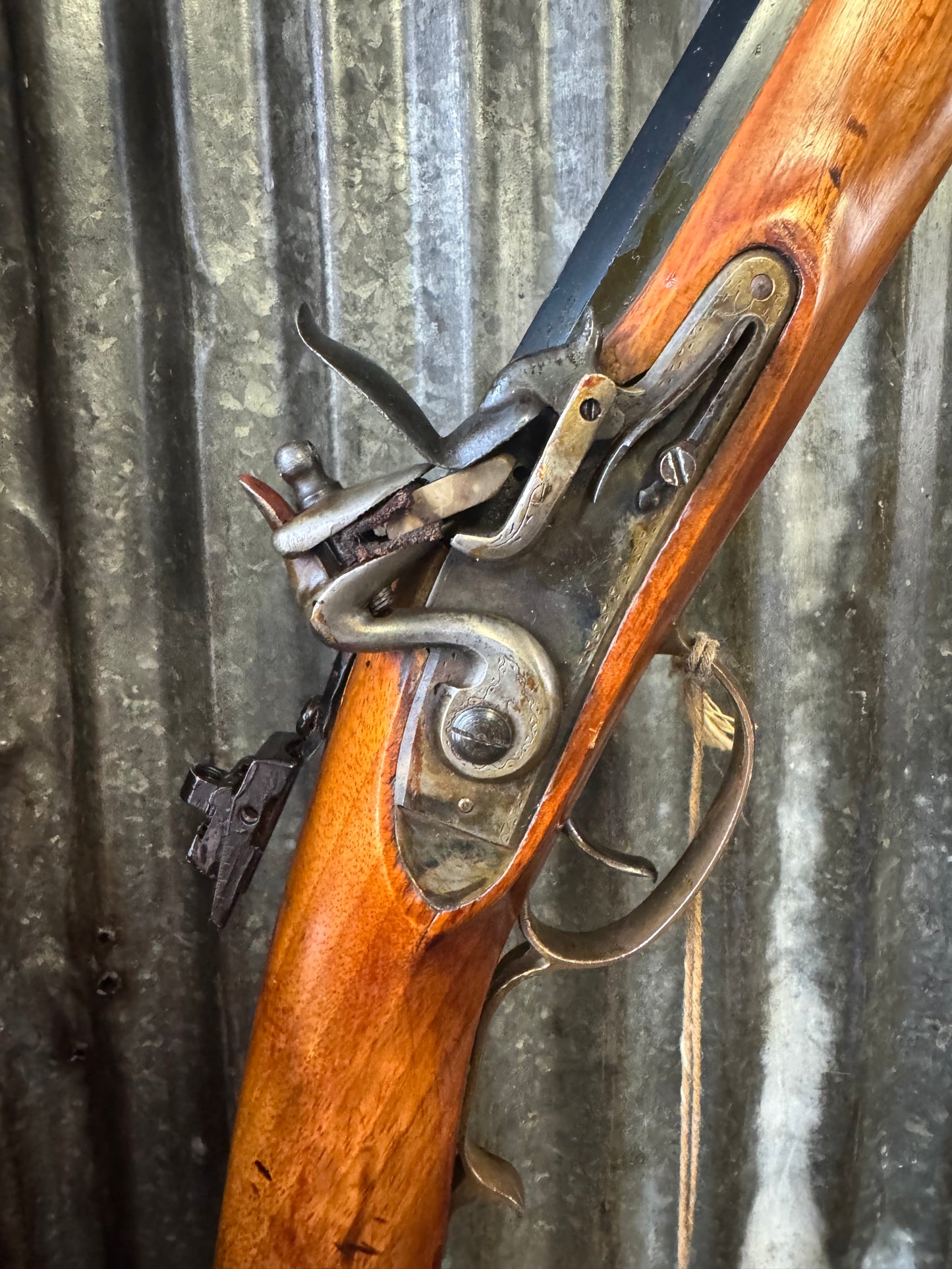 44 Caliber Flintlock Long Rifle (Italian Made)