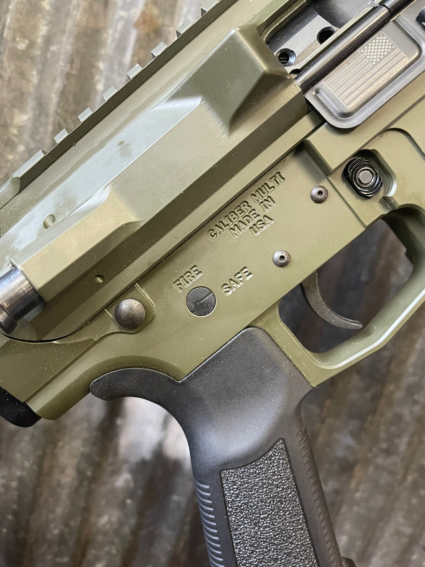 HM Defense HM10 Titan Semi-Automatic Rifle – .243 Winchester – OD Green