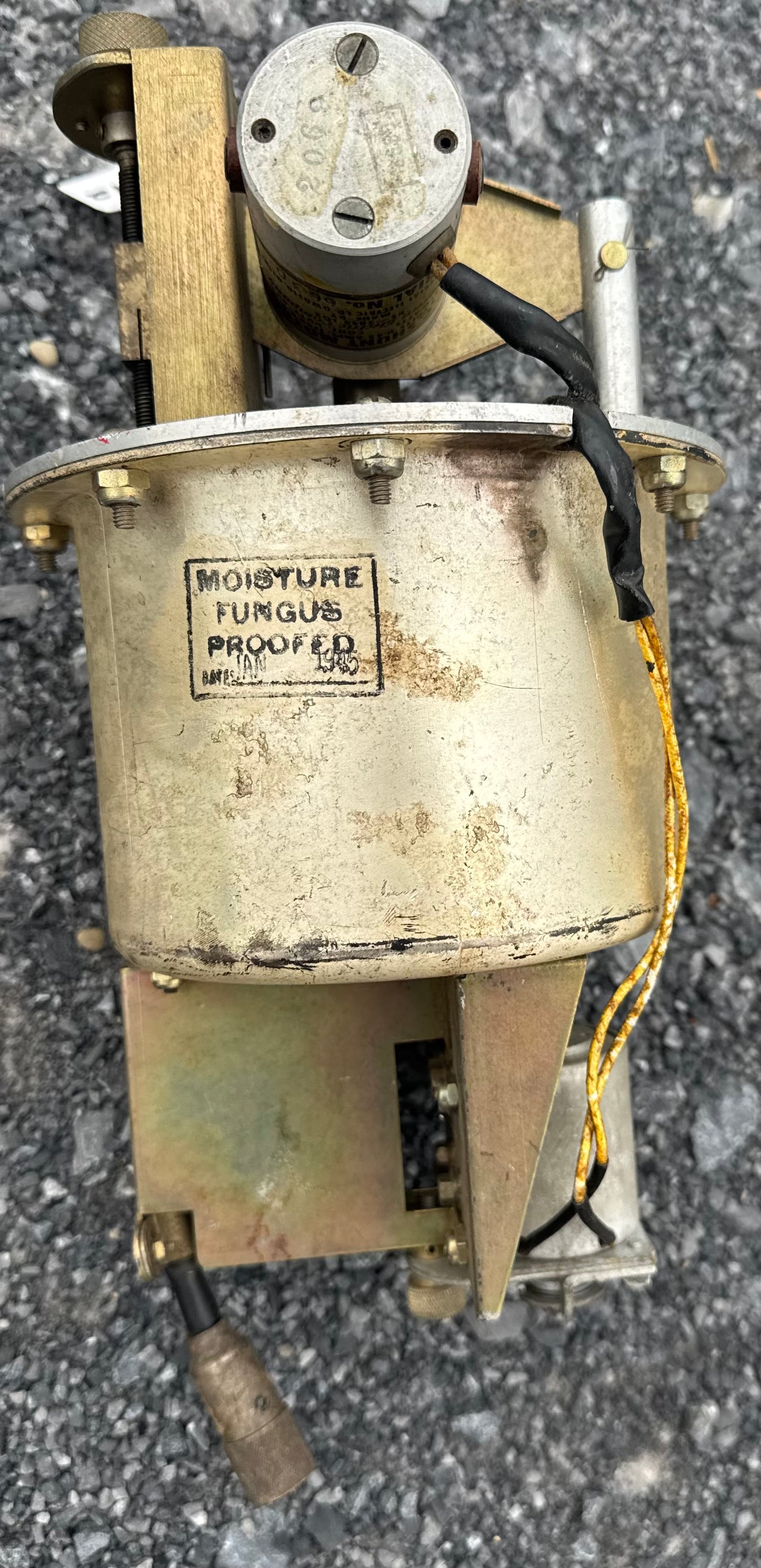 WWII U.S. Military RF-4A/AP Radar / Antenna Drive Assembly
