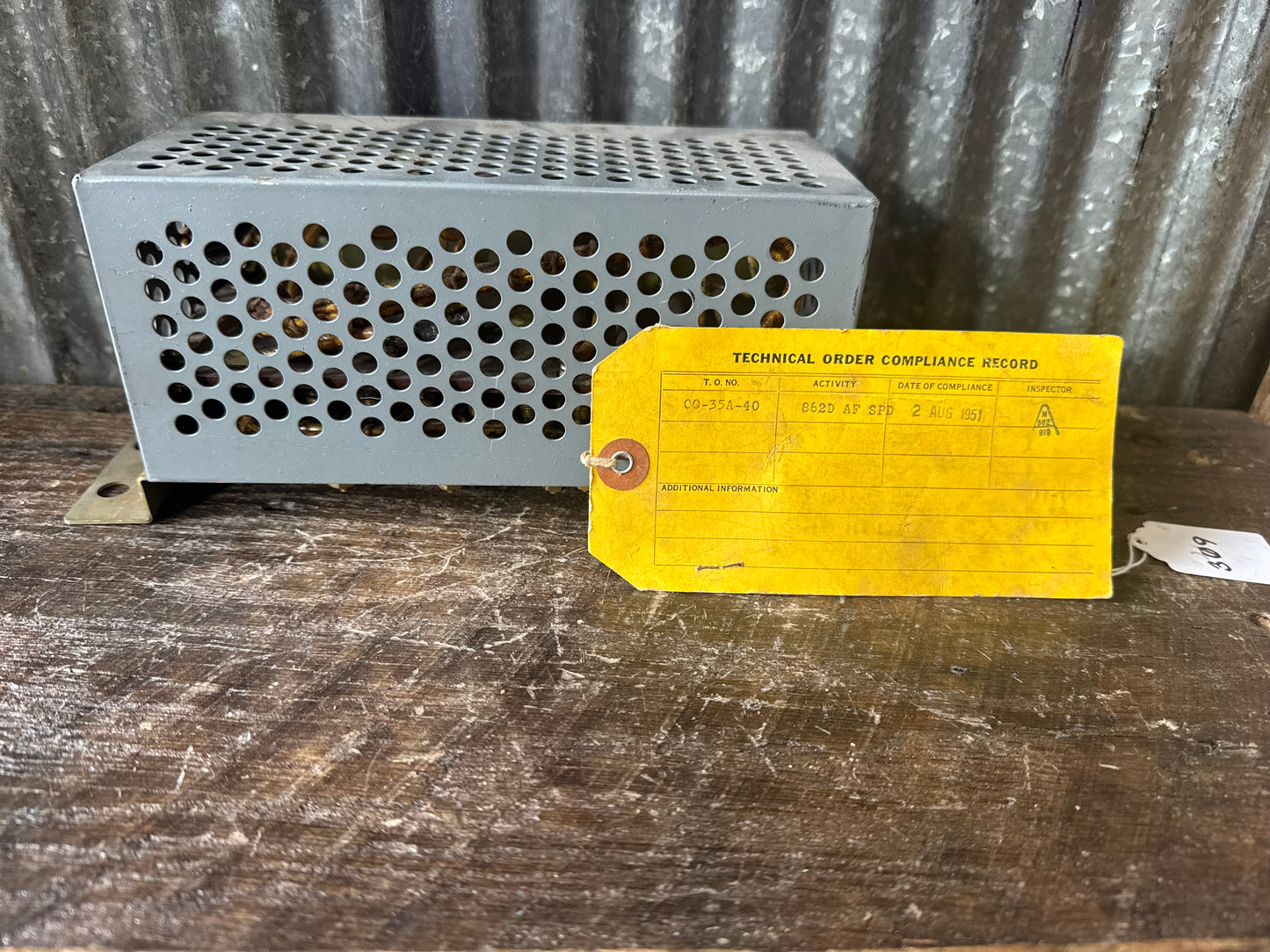 WWII TS-98/AP Pulse Voltage Divider Test Unit