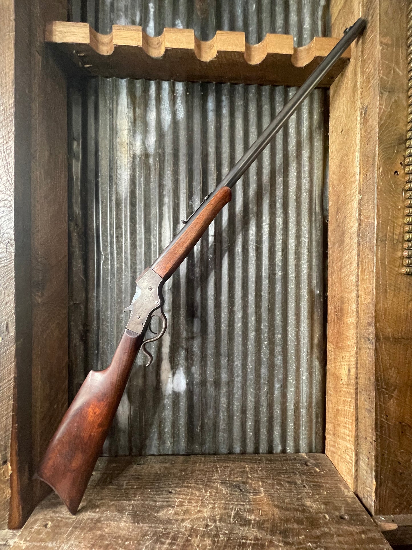 Stevens Model 44 Single Shot Rifle – .25 Rimfire – 25” Heavy Round Barrel
