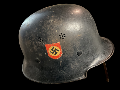 WWII German M34 Fire/Police Helmet