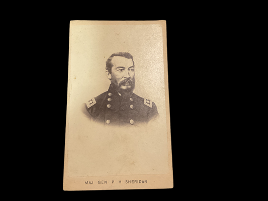 Major General P.H. Sheridan CDV (Carte de Viste)