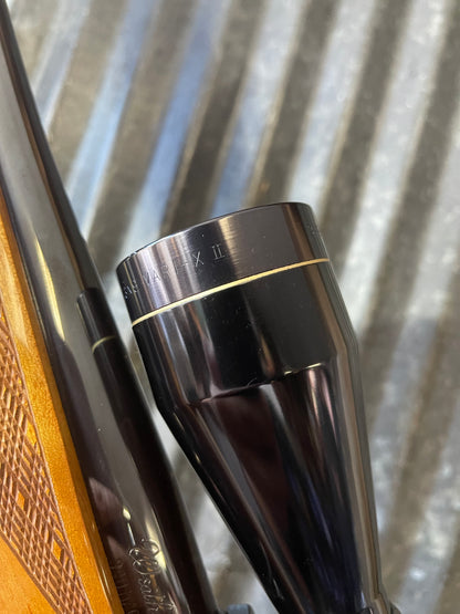 Weatherby Mark V .340 Weatherby Magnum – High-Grade Walnut – Leupold Vari-X II 3-9x Scope