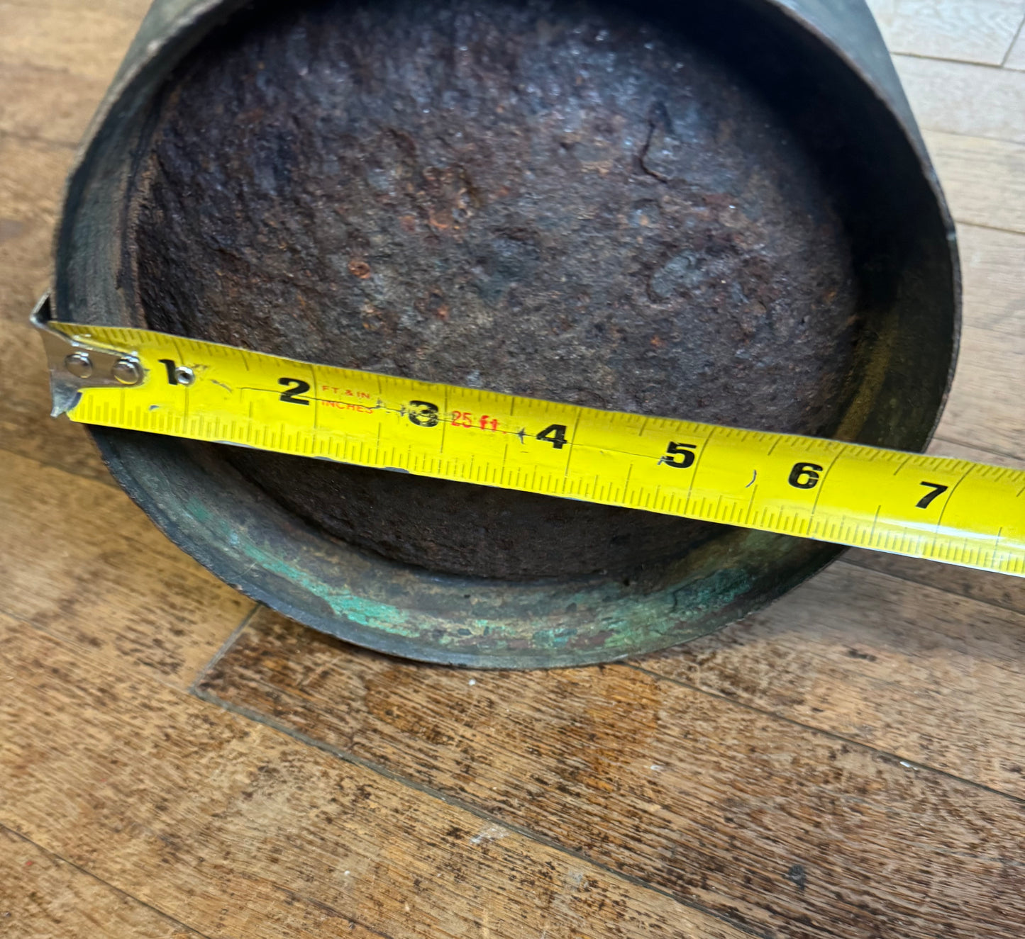 Massive Civil War 200-Pound Parrott Rifle Shell – 94 lb Inert Siege Artillery Projectile with Original Copper Sabot
