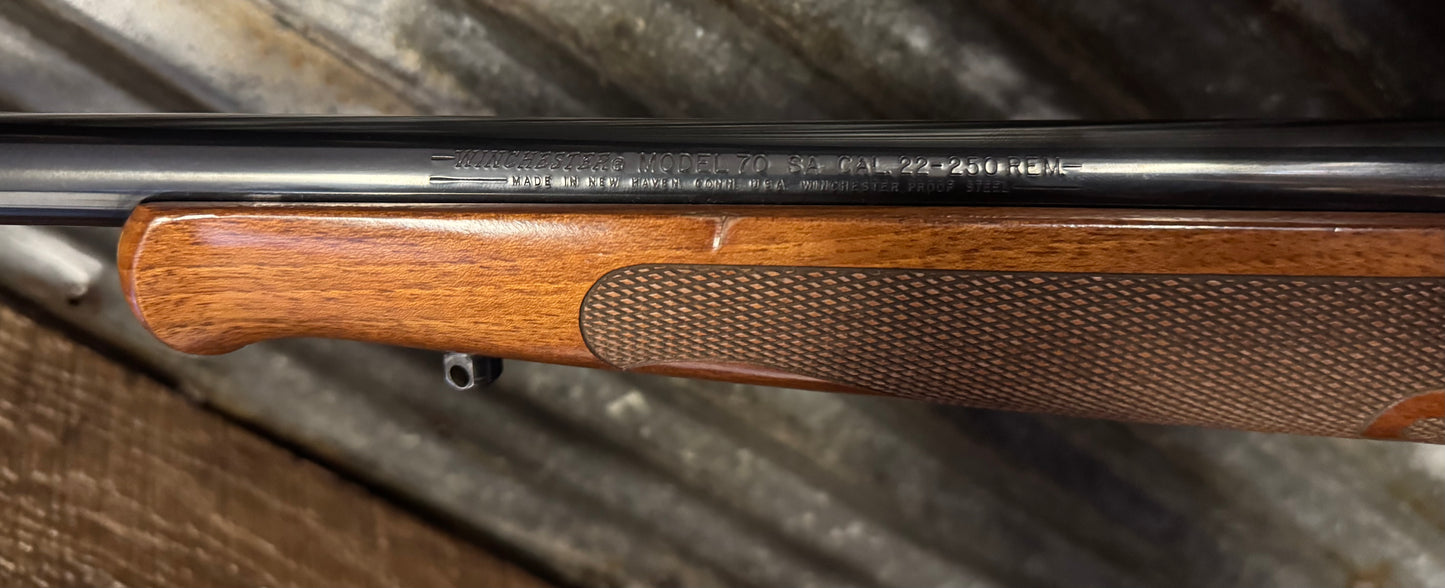 Winchester Model 70 – .22-250 Remington
Made in New Haven, Connecticut