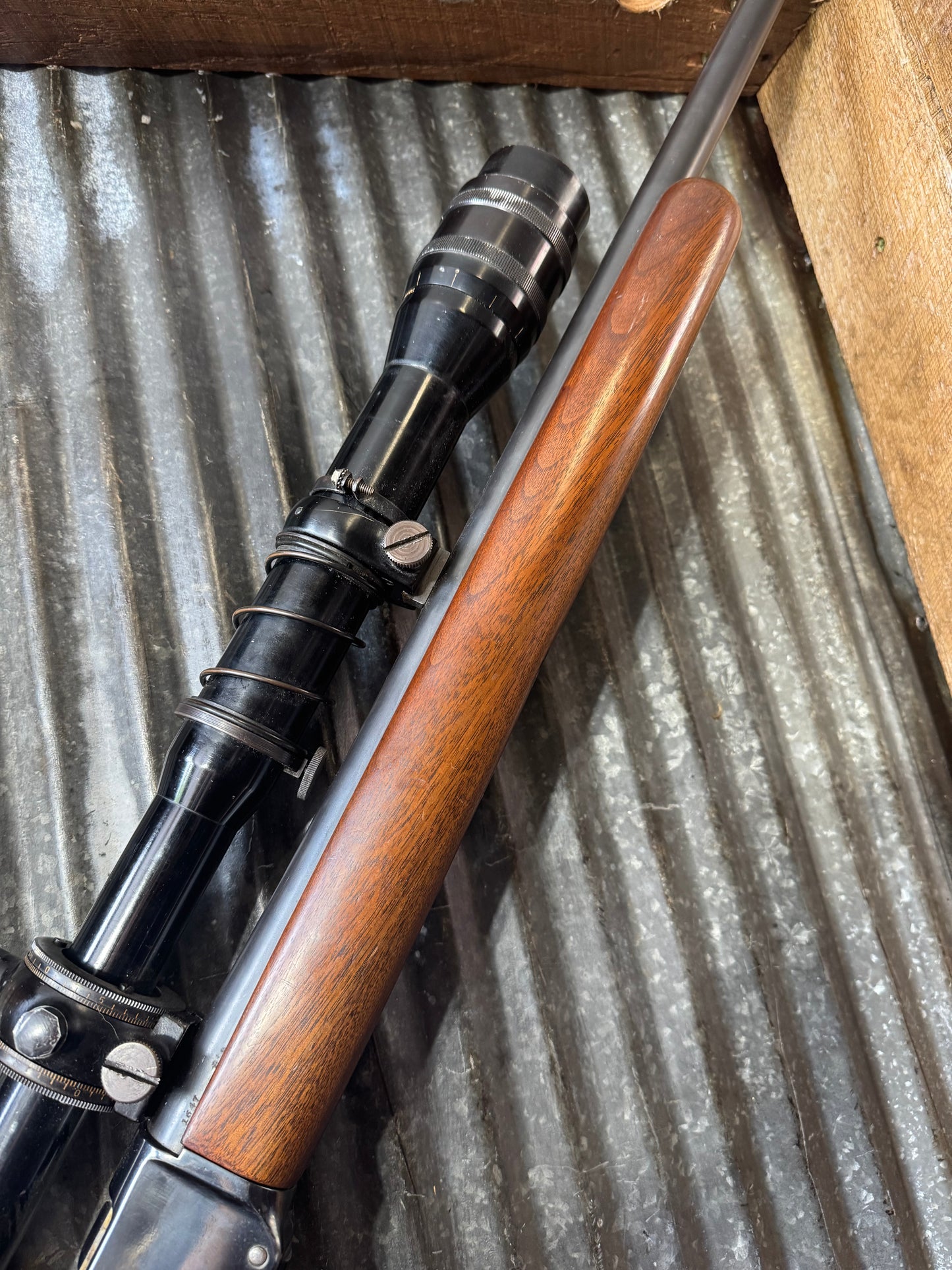 Custom Winchester 1885 High Wall Target Rifle – .225 Winchester – Heavy Barrel – B&L Balvar 24 Scope
