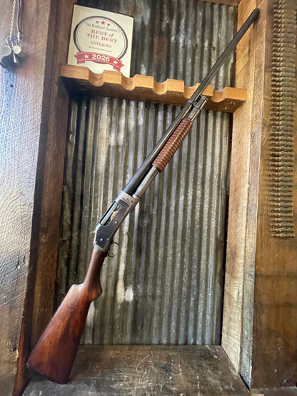 Winchester Model 1897 12 Gauge Pump Action Shotgun – 1910 Manufacture – 30” Barrel – Full Choke