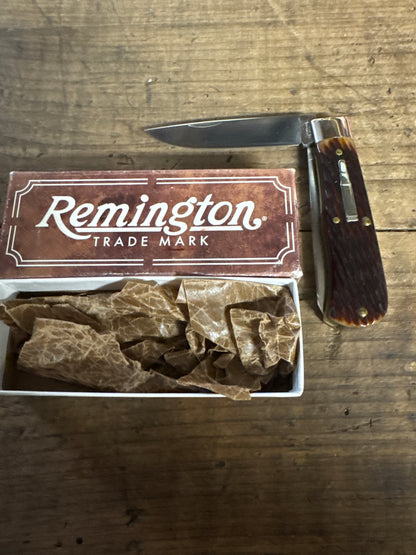 Remington UMC 2021 Two-Blade Trapper Pocket Knife w/ Box-USA Made