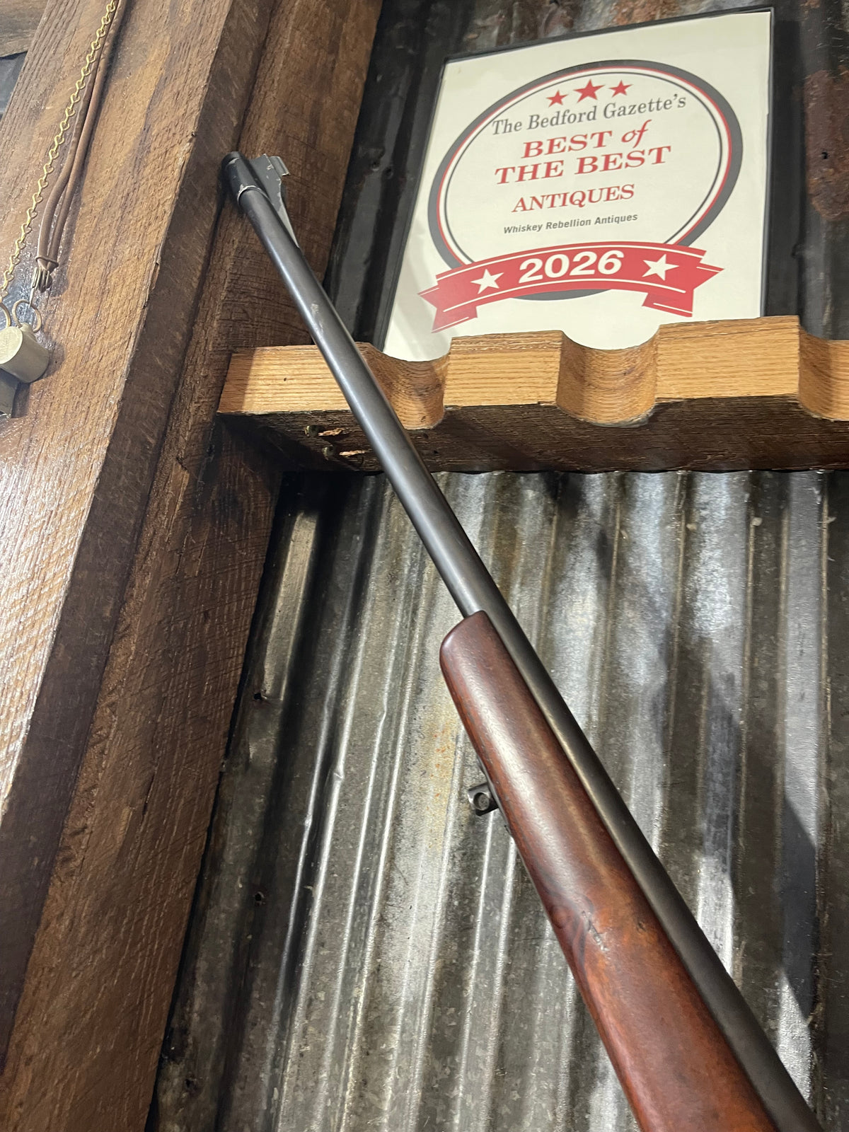 U.S. Model 1917 Eddystone Sporter .30-06 – Custom Single-Shot – Receiver Peep Sight