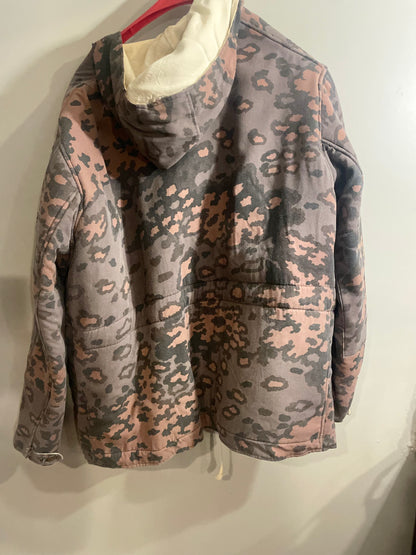 Repro WWII German Oakleaf White Camo Winter Reversible Coat
