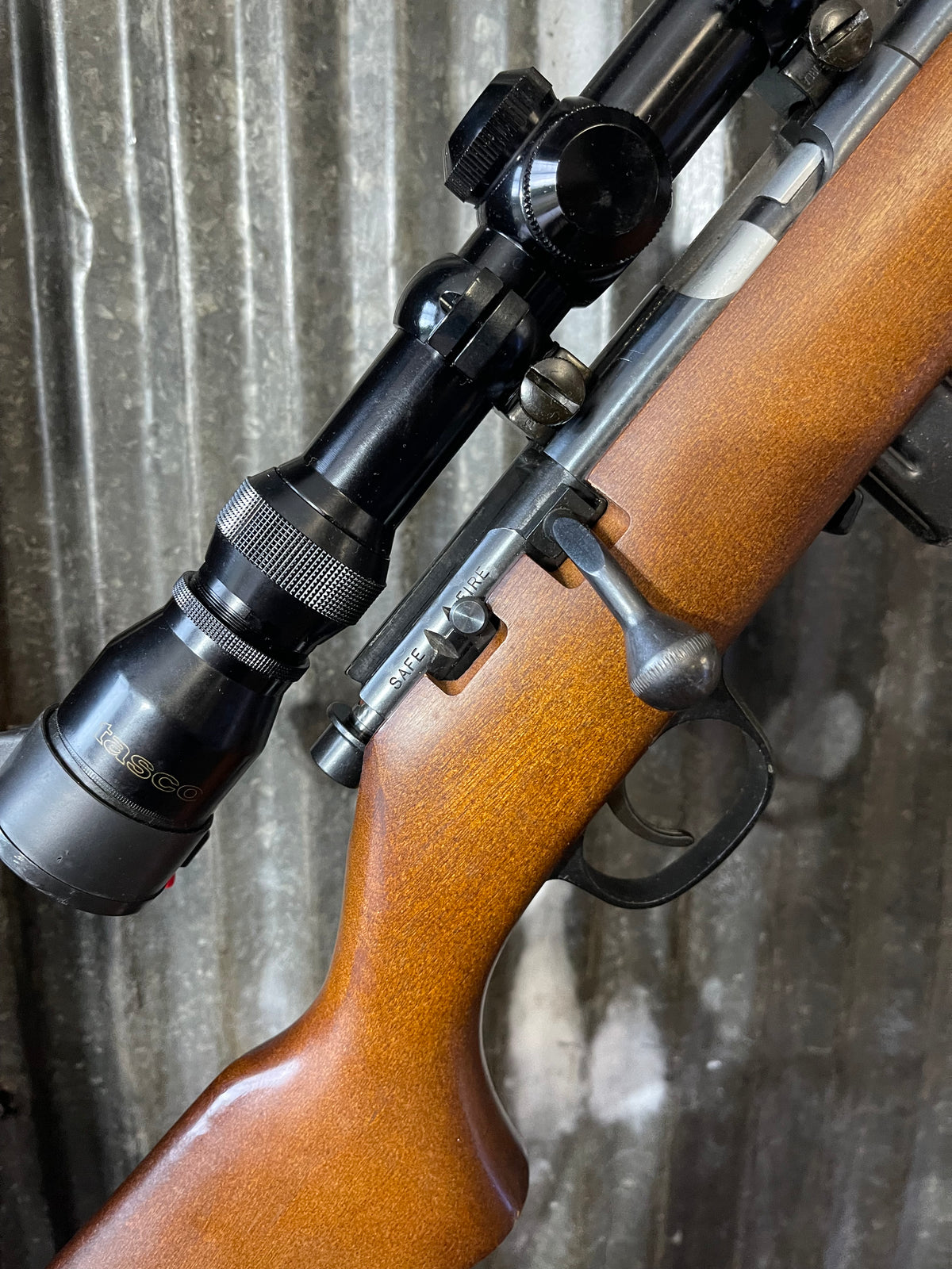 Marlin Model 25MN .22 WMR Bolt-Action Rifle with Tasco Golden Antler Scope