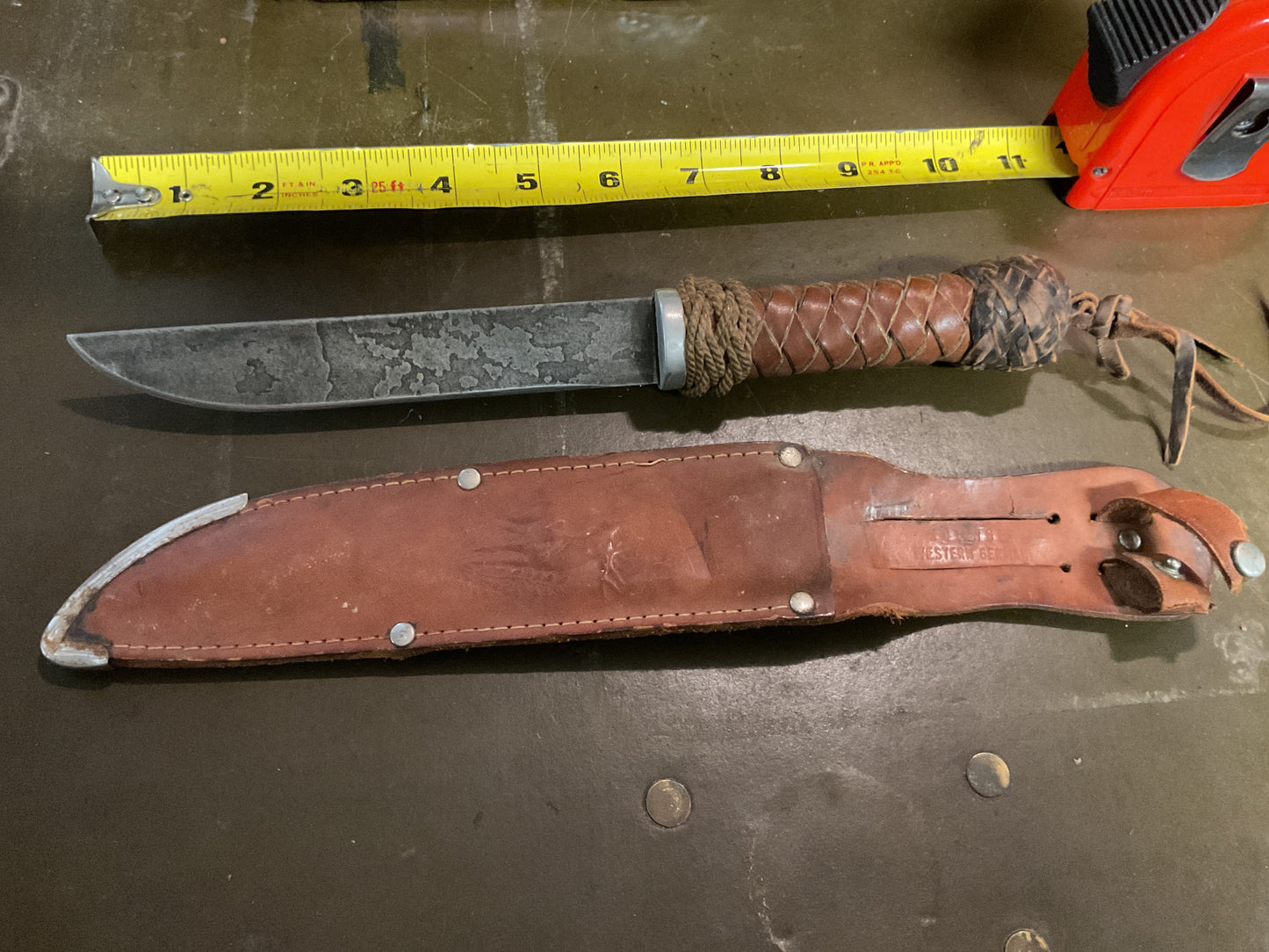 WWII Theatre Knife Whip Handle