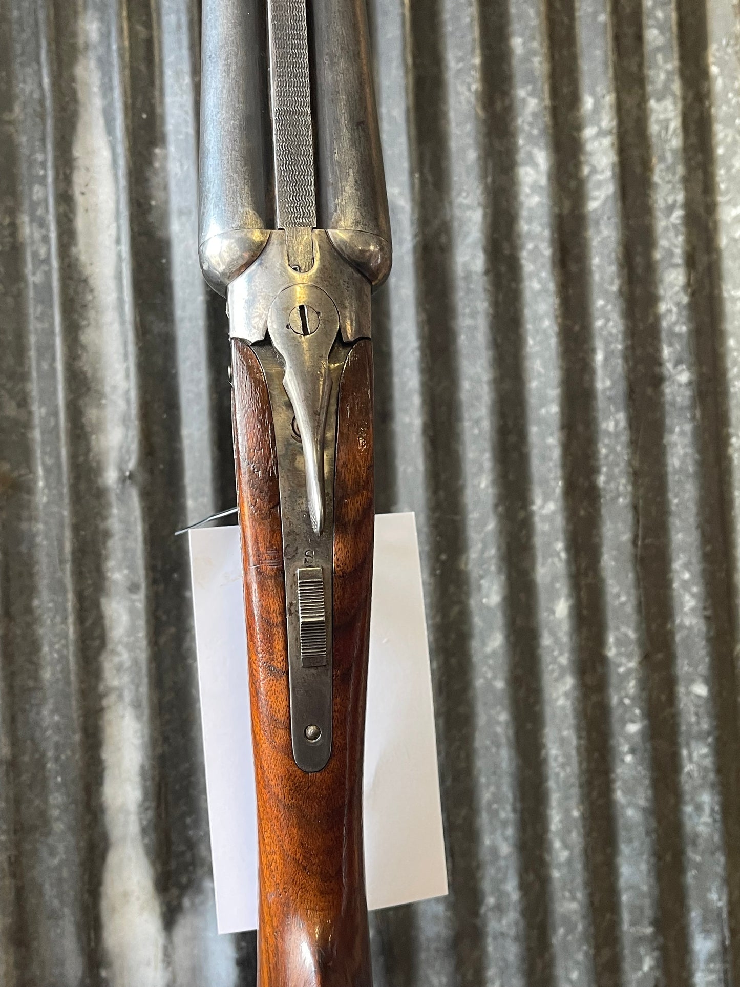 Plymouth Side by Side Shotgun – 16 Gauge – Crescent Arms Co. Made