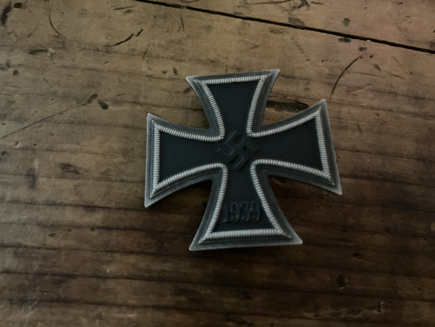 WWII German 1939 Iron Cross 1st Class EK1-Non-Magnetic Core-Attributed to Wachtler & Lange