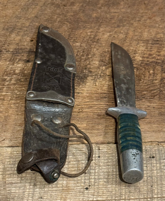 WWII Theatre Knife- Green Clear