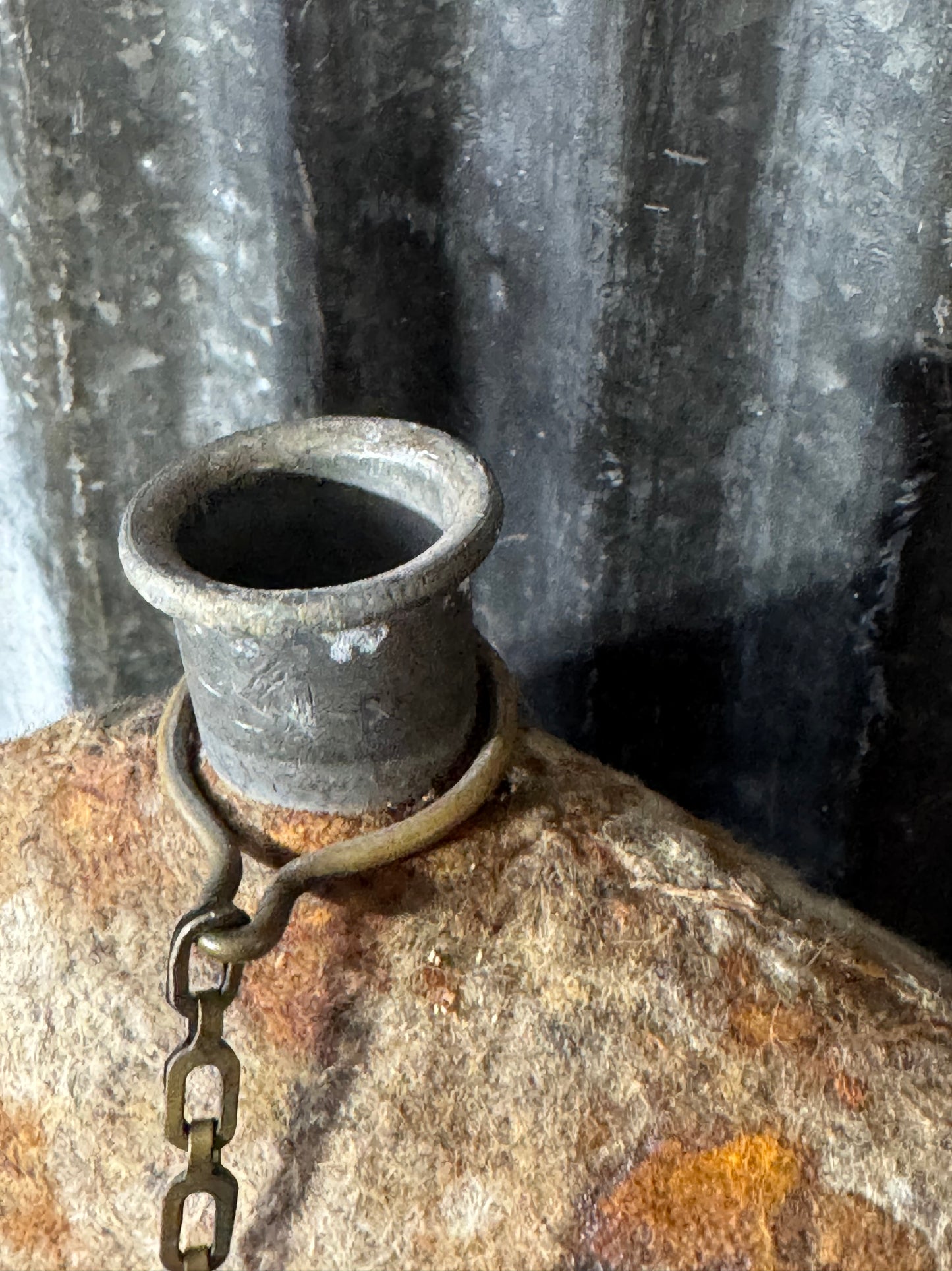 Original Spanish Civil War / Early WWII Wool Covered Canteen with Strap & Cork Stopper