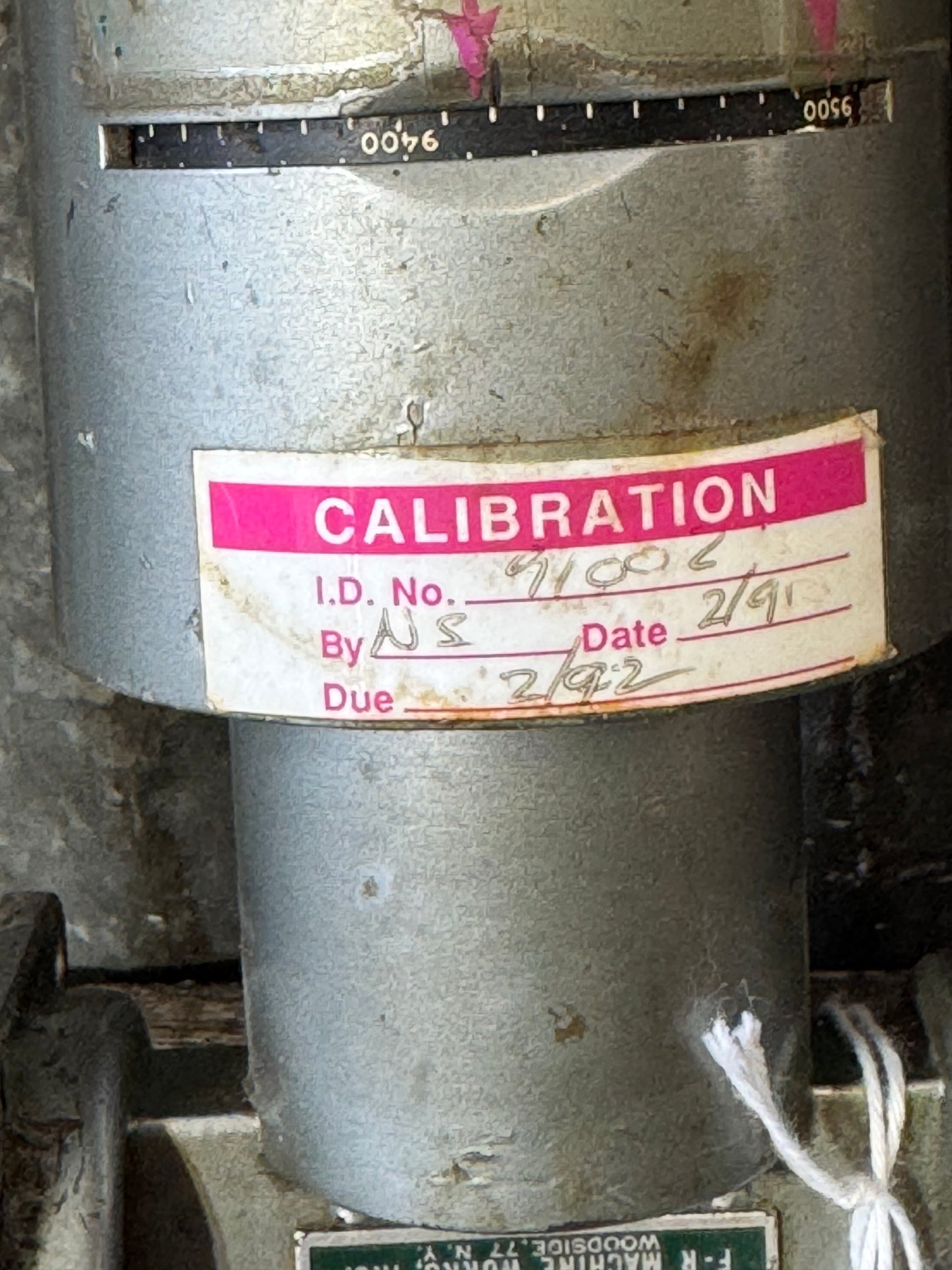 F-R Machine Works X410A Electronics & X-Ray Division Precision Assembly