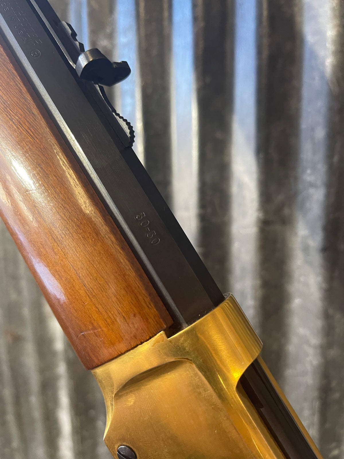 Winchester Model 94 Centennial 1866–1966 .30-30 Winchester Lever Action Rifle – Brass Receiver – 26” Octagon Barrel