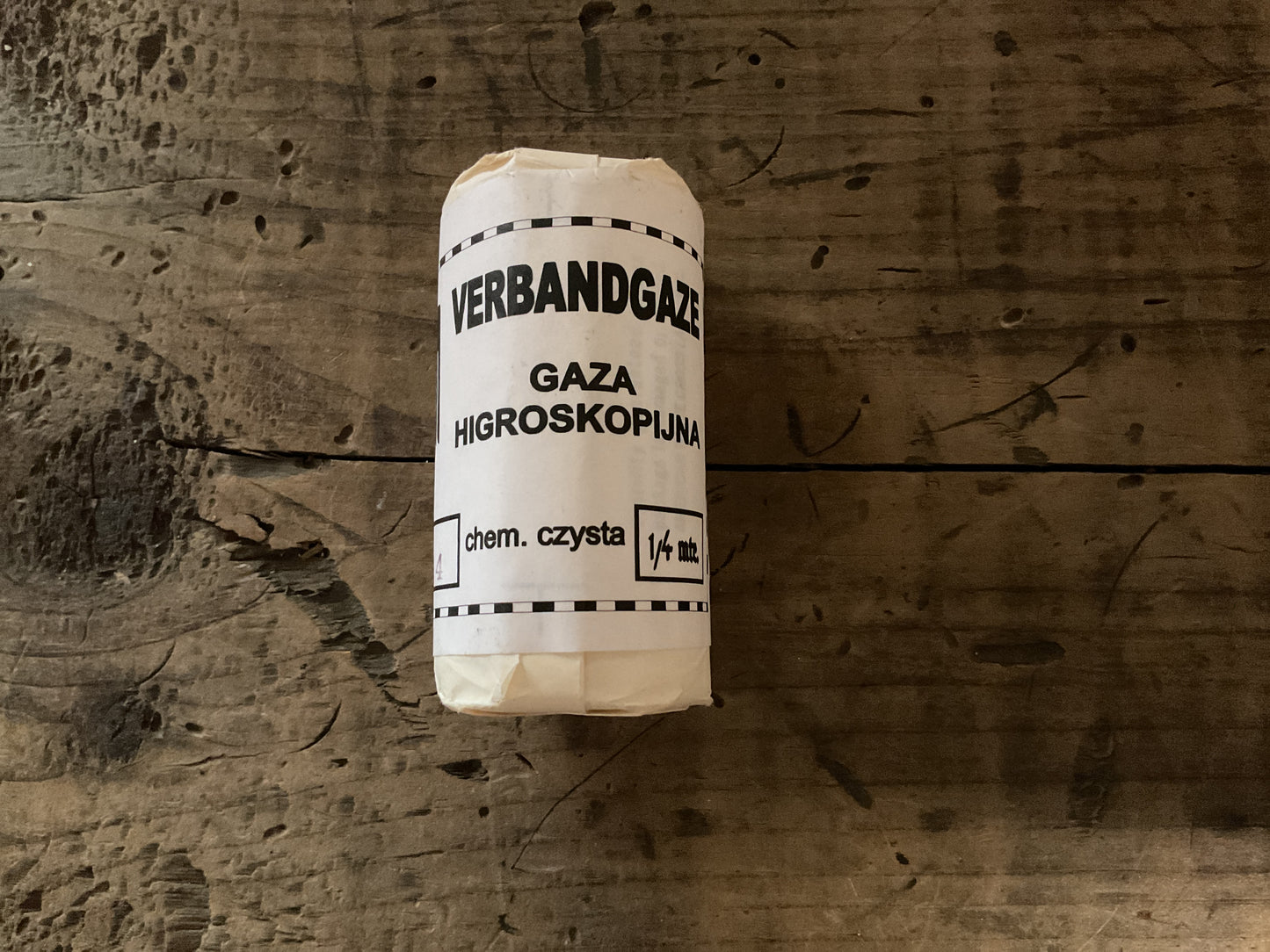 Reproduction WWII German Verbandgaze Medical Bandage-1944 Marked