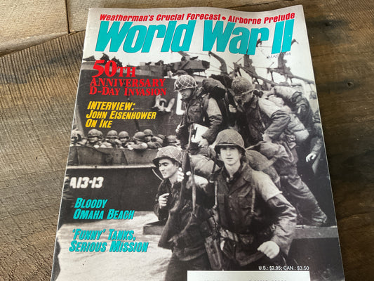 WORLD WAR II MAGAZINE. MAY 1994