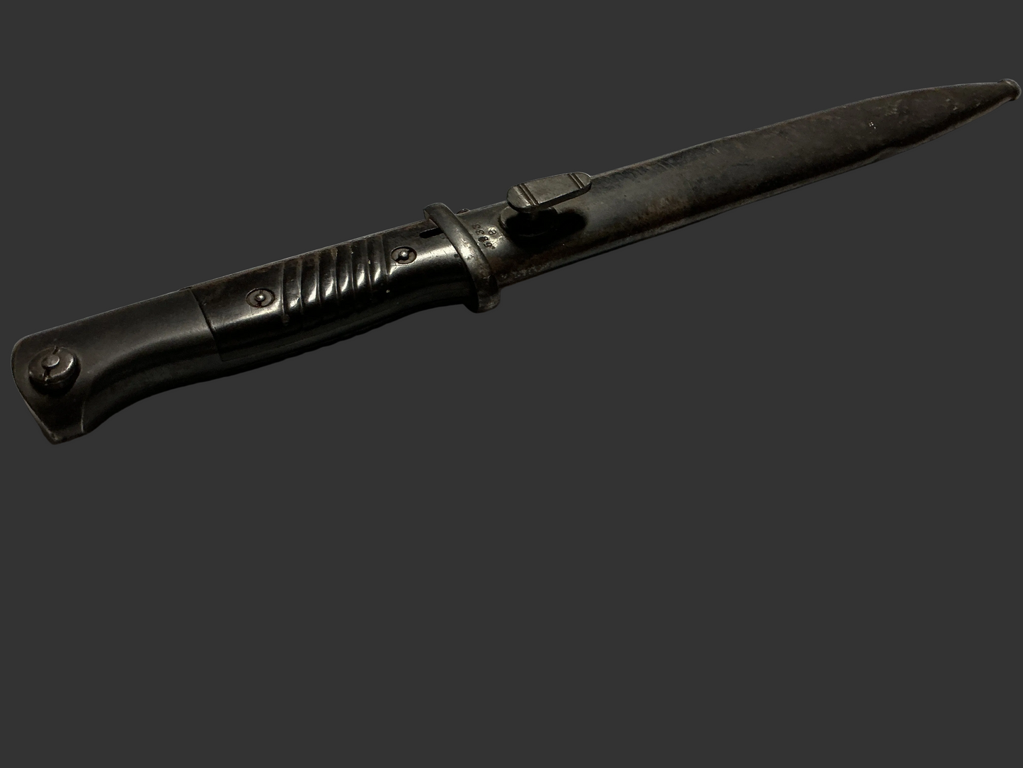 WWII German K98 Mauser S84/98111 Bayonet & Scabbord