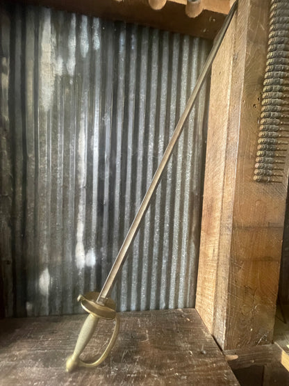 Civil War Era U.S. NCO Sword — 1863 Dated Emerson & Silver Trenton NJ Marked