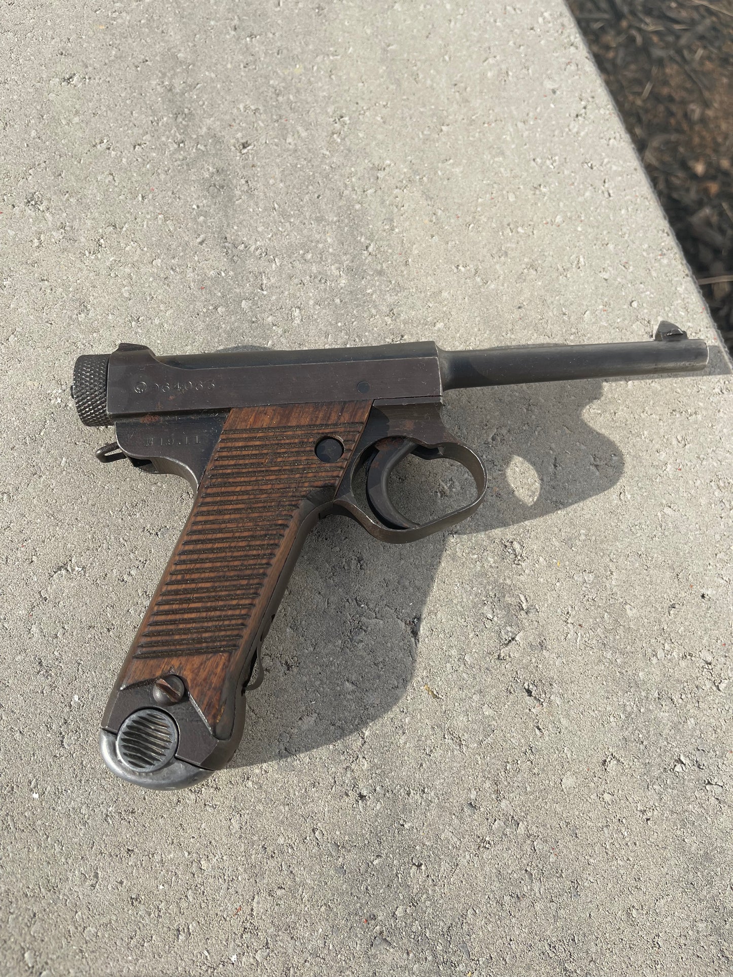 Japanese Type 14 Nambu Pistol – November 1944 Production – All Matching (Including Magazine)